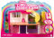 Barbie Mini BarbieLand Puppenhaus-Sets, Mini-Traumvilla mit Überraschung, ca. 4 cm große Barbie-Puppe, Möbel und Zubehörteile plus Aufzug und Pool, 4 Jahre+, HYF47
