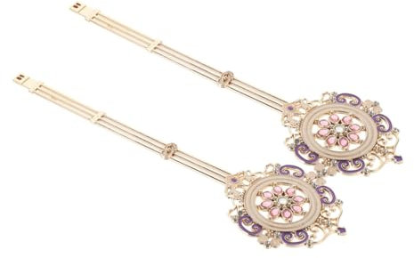 Yardenfun 2stücke Uhr-ersatzteil Hängendes Gewicht Für Wanduhr Uhrenzubehör Dekorativer Anhänger Wandpendeluhr-Teil DIY-Uhren-Teil Ersatz-Gewicht Für Uhren Gewichtersatz Für