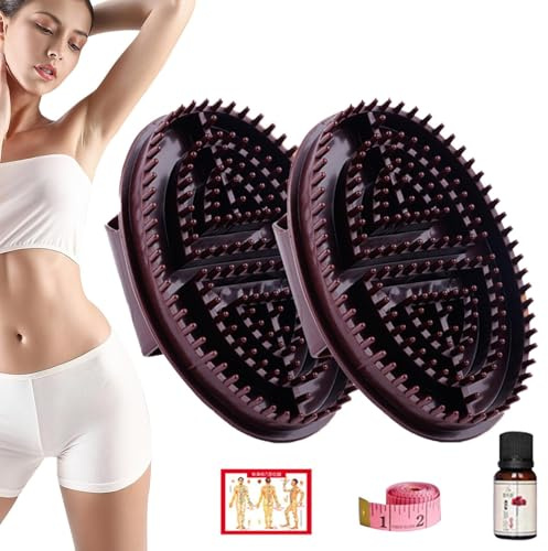 2pcs Meridian Brush Massage Body, Salon Professional Custom Meridian Massage Brush for Relaxation and Stress Relief