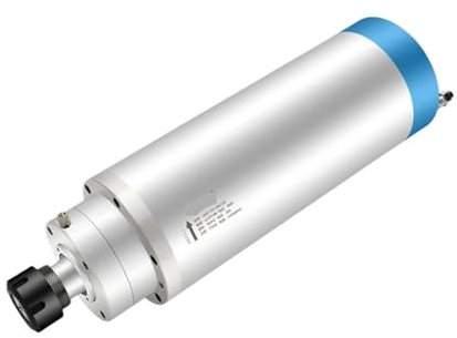 Fraiseuse moteur Moteur de broche à couple constant ER32 7,5 kW refroidi à l'eau 220 V 4 roulements for fraiseuse de découpe de métal(8 400Hz 6000rpm)