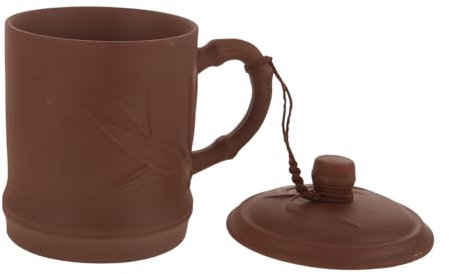 SHOWERORO Tasse Mit Deckel Keramik-teetasse Schlichte Form Teebecher Mit Deckel Haushaltstasse Dekorative Teetasse Mehrwegbecher Für Tee Kaffeetrinkbecher Wasserbehälter Attraktives Design