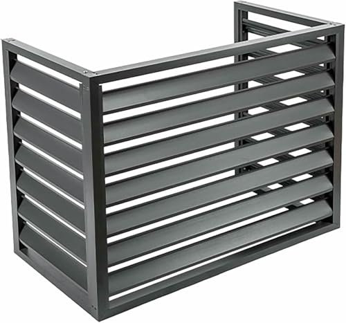 HOTAPEPU Aluminiumklimaanlage, Aluminiumunterstützung Für Außenanlagen Für Die Klimaanlagenabdeckung Für Die Klimaanlage, Einfache Installation ~/