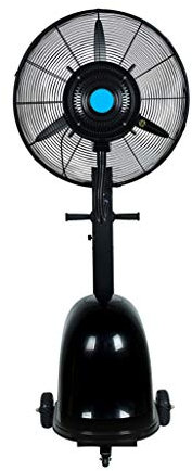 Ventilatore a piantana con nebulizzatore d'acqua, ventilatore oscillante nebulizzante, ventilatore a piantana, ventilatore nebulizzante, ventilatore industriale per umidificazione e raffreddamento co