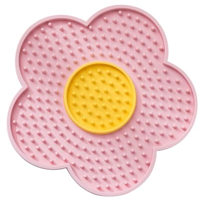 Tappetino Per Leccare Gatti - Tappetino Per Mangiatoia Lenta Per Gatti | Tappetinos Da Leccare Giocattoli Per Animali Domestici, Tappetinos Da Leccares Burro In Silicone Per Fiori Per Toelettatura, So