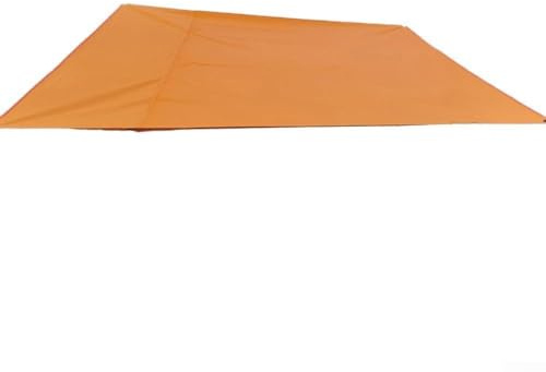 210D Silver Coated Oxford Cloth Sun Shade Sail Canopy for Outdoor Awnings, Perfect for Patios and Gardens (300 * 300cm orange)