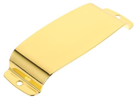 MAGICLULU Funda Protectora para Pastillas Adecuado como Obsequio de Cumpleaños Fácil de Usar Aleación de Zinc Dorada para Instrumentos