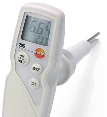Testo 205 PH mesure d'équipement pour aliments 0–14 pH