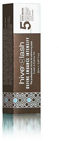 Hive Lash Tint Dark Brown 20ml – Professional Eyelash & Eyebrow Tint for Long-Lasting Colour Definition