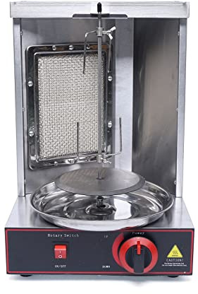 Griglia verticale elettrica elettrica elettrica elettrica elettrica in acciaio inox 220 V per uso domestico, pollo