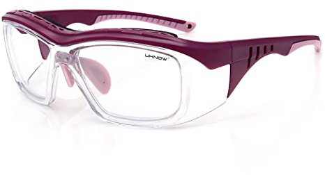 UKNOW Safety Glasses Anti Fog, Eye Protection with Clear UV Protection Lenses & Side Shields, ANSI Z87.1 Protective Eyewear