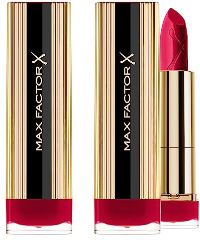 MAXFACTOR Max Factor Colour Elixir Rossetto Stick Idratante e Volumizzante a Lunga Durata con Vitamina E Colore 080 Chilli - 2 Rossetti