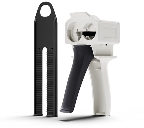 TOOLSHARK Pistola per colla UHU, distributore di colla, pistola dosatrice per cartucce da 50 ml, compatibile con UHU