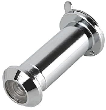 cyclingcolors spioncino per porta, Ø 12 mm, fino a spessore porta 57 mm, ottone cromato