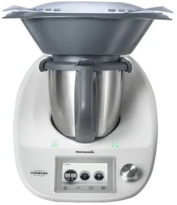 Bimby TM5 Robot da Cucina Multifunzione, COME NUOVO SCATOLATO- Boccale Inox 2 L, Bilancia Digitale Integrata, Motore a Trasmissione Diretta, Display Touch, Set Accessori Inclusi, Garanzia 24 Mesi
