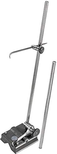 Starrett 57D Vollflächenmessgerät mit Gusseisenbasis, 30,5 cm und 45,7 cm Spindellänge, Basis 9,5 cm Länge und 9,5 cm Breite