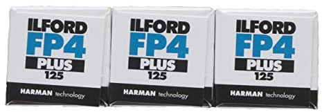 Ilford Black and White FP4+ 120 Roll Film - 3 Pack