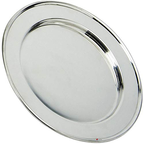 I LUV LTD Zinnteller Glatt Poliert Feines Englisches Zinn 7 177mm