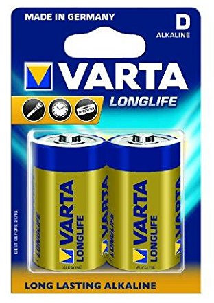 VARTA Lot de 12 Blisters de 2 Piles Longlife Extra 4120 Mono D LR20