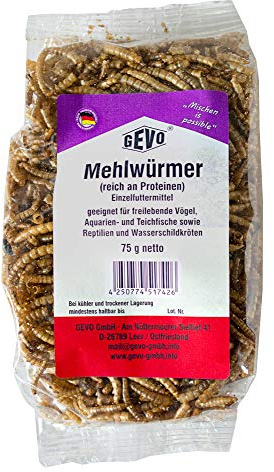 GEVO Mehlwürmer getrocknet 75 g