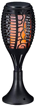 Fackel Tischfackel Gartenleuchte Gartenfackel 35LED realistischer Flammeneffekt 33 cm