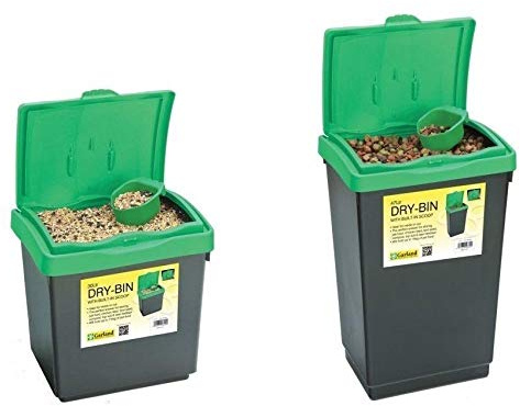 KetoPlastics Dry Food Storage Bin Plastic Box Container with Scoop (47 Litre)