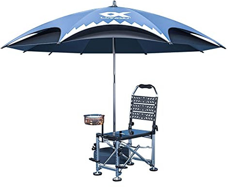 HDZNDH Sombrilla de Playa, Parasol jardín Exterior Grande, 360 ° se Puede Ajustar arbitrariamente, con Bolso, Paraguas de Pesca, Protección UV, para Patio, Jardín, Piscina, Exterior (Size : 2.2m)