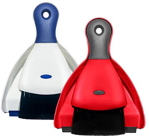 Dustpan and Brush Set - Portable Shovel and Broom 2 PCS