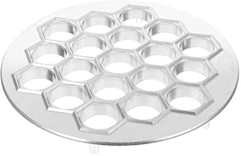 BESTonZON Knödel Form Wantan-hersteller Gebäck Stempelschneider Ravioli Schimmel Backwarenschneider Teigausstecher Pelmeni Formen Herstellen Pelmeni-presse Mais Aluminiumlegierung Metall