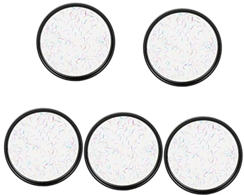 SOLUSTRE 5stücke Kamera Filter Starlight Effektfilter Für Kreative Fotografie Für Musikvideos Hochzeiten Nachtaufnahmen Prismatischer Spezialeffekt Für Faszinierende Bilder