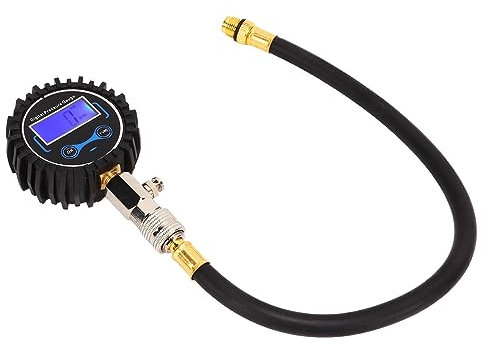 Digitalanzeige-Kompressionstester-Kit für inmotoren, Komplettes Set mit Adaptern und Flexiblem Schlauch, Professionell und Langlebig, Universell Einsetzbare Modelle