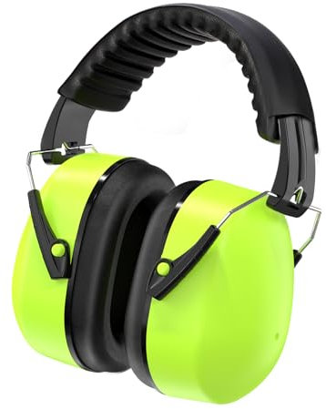 Kriogor Cuffie Antirumore per Lavoro, SNR 32dB Cuffie Antirumore per Ambito Lavorativo, NRR 23dB Cuffie da Tiro Elettronico per Studiare, Falciatura, Sparare, Aereo, il lavoro e la vita quotidiana