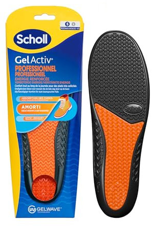 Scholl GelActiv Professional - Arbeitsschuhe Damen - für dauerhaften Komfort mit Stoßdämpfung und verstärkter Dämpfung durch GelWave Technologie - Größe 35,5-40,5