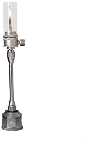 Luces de camping, farol de gas al aire libre, kit de luz de vela, lámpara de camping con varilla de extensión de tanque vacío, para huracán, tormenta, corte (barra de extensión de la batería)