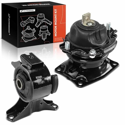 A-Premium 2PCS Engine Motor Mount Set Compatible with Honda Odyssey EX-L/Touring 2008-2010 i-VTEC 3.5L, 2011-2016 3.5L, Replace# 50830TA1A01, 50820SHJA61