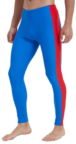 Ubestyle Men's Swim Pants UPF 50+ Quick Dry Sun Protection Bluered