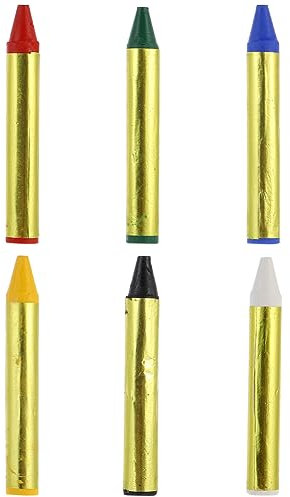 KONTONTY 6stücke Wassergestützte Gesichtsmalstifte Für Mädchen Buntes Mit Farben Für Partys Und Kreative Aktivitäten Geeignet Für Altersgruppen