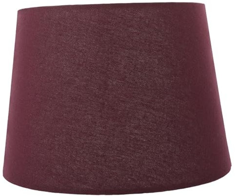 IWOWHERO Lampenschirm Stoff Ersatzschirm Rustikal Einstellbar Für Steh Tischlampe Schlafzimmer Dekorativer Lampenüberzug Leicht Montierbar Wärme Augenschutz