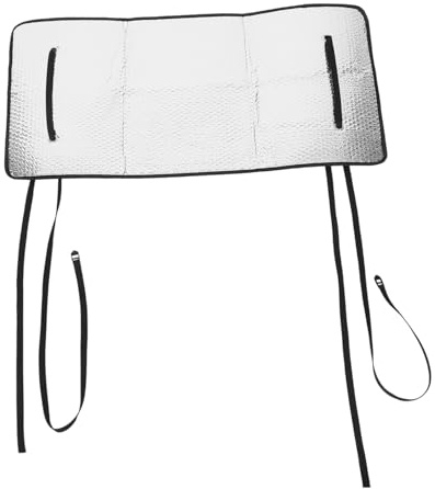 VILLCASE Housse de Protection pour Unité Extérieure de Climatiseur en Aluminium et Plastique, Pliable, Résistante Soleil la Pluie, pour Usage en Extérieur
