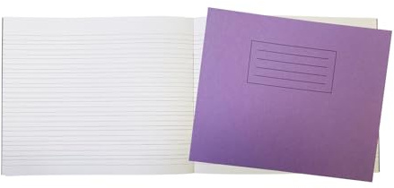 Janrax Lila 32 sidor handskriftsbok 165 x 200 mm träningsbok WF-papper med 225 gsm manilla-omslag