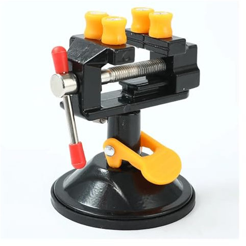 FBFTGMRMTA Mini Trapano a Colonna, morsa con Ventosa, Rotazione a 360 Gradi, morsa da banco, morsa da Tavolo, Strumento for Intaglio Fai da Te, Scultura Artigianale(16X400mmX500mm)