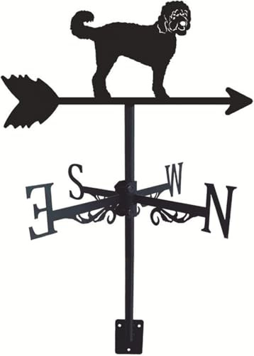 Weather Vane,Dog Weathervane Garden Weathervane Garden Shed Weathervane Rooftop Weathervane Windvane Wind Gauge