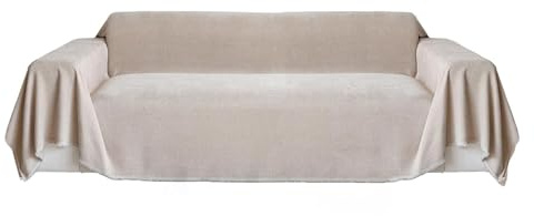 MAGIC SELECT Cubre Sofá 180×340 cm. Cobertor Sofá. Manta Reversible y Antideslizante, Funda Sofá Lavable, Ideal Mascotas y Niños
