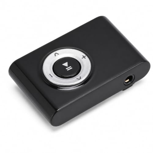Elprico Lecteur Mp3 Imperméable IPX8, Mp3 étanche Nageant sous-Marine de 3 Mètres, 8 Go de Portable Multifonctionnel avec Lecteur Musical (Black)