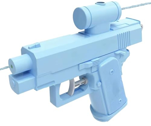 Pistolet à Eau Farceur, Prank Water Guns Bidirectionnel, Prank Reverse Water Guns, Pistolet à Eau inversé avec Jets Avants et arrière, Jouet drôle pour Enfant, Piscine fête et Plein air