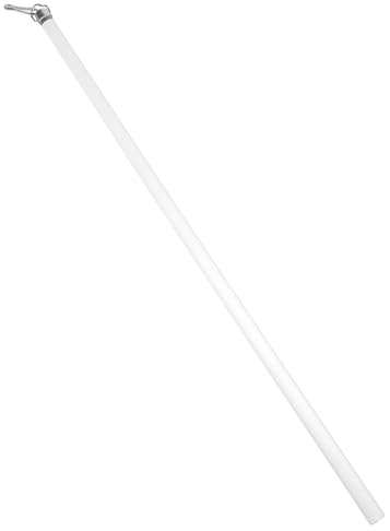 NOLITOY Varilla Acrílica Transparente para Cortinas Mango para Tirar y Empujar Diseño Minimalista para Ventanas Corredizas y Puertas Resistente y Fácil de Usar Accesorio Moderno para