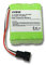 vhbw Akku kompatibel mit Teac R-5, MP3, MP4, R-1, R-2, R5, Radio, Transistor-Radio, DAB-Radio, R1, R2 digital Radio (1800 mAh, 7,2 V, NiMH)
