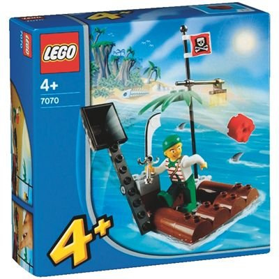 LEGO 4JUNIORS 7070 Piratenfloß