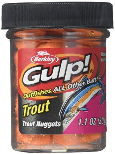 Berkley Gulp! Trout Nuggets , Orange Pulp, 1-Ounce