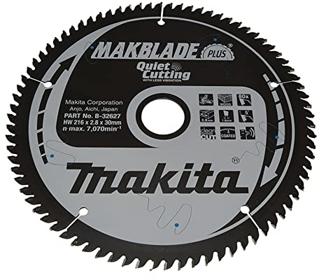 Makita Makblade+ Saegeblatt, 216 x 30 mm, 80Z, B-32627