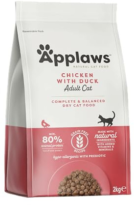 Applaws Complete Natural Grain Free Chicken with Duck Dry Cat Food - 2kg